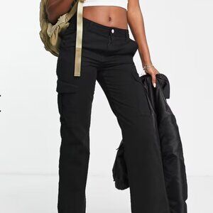 High Waisted Cargo Pants